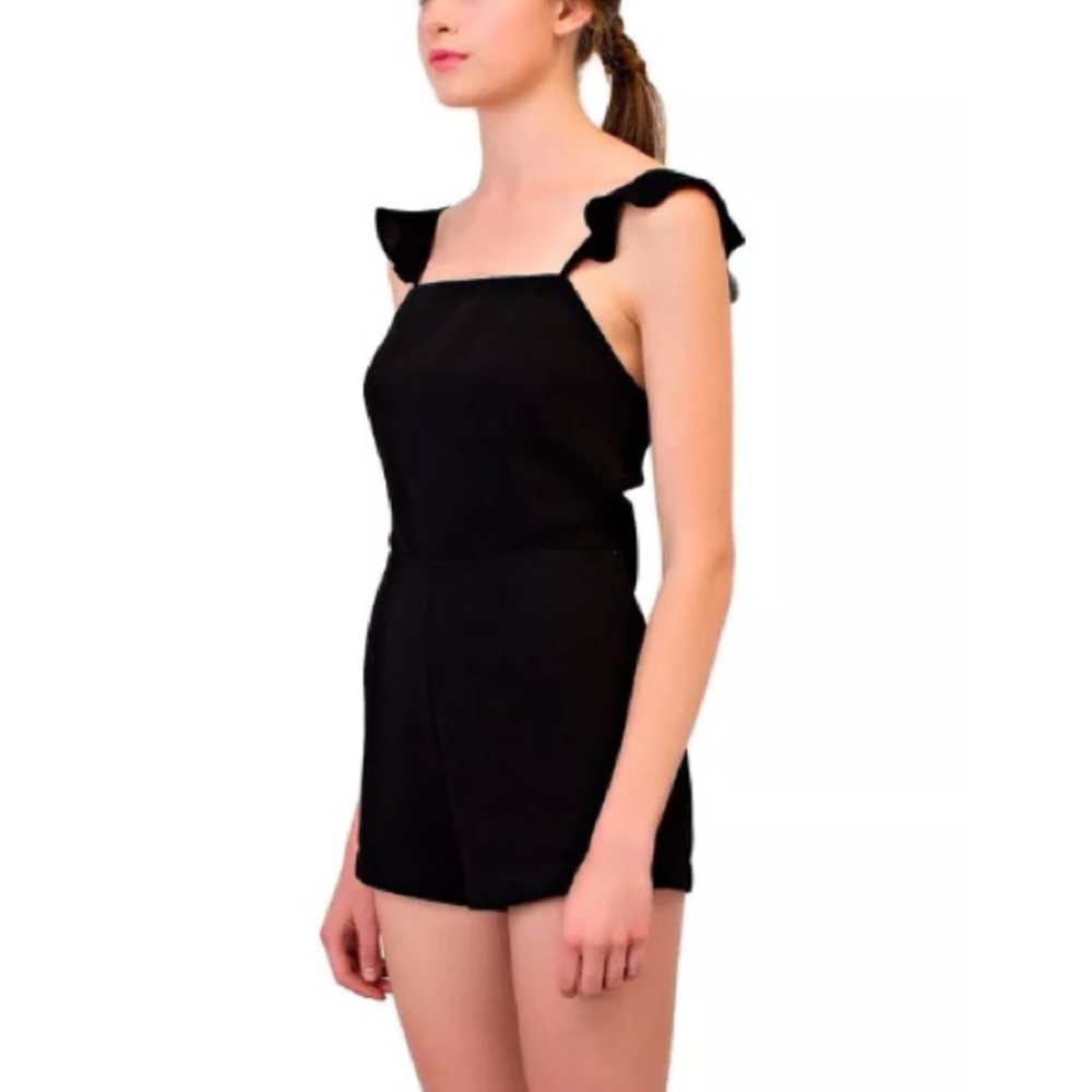Nasty Gal Black Romper